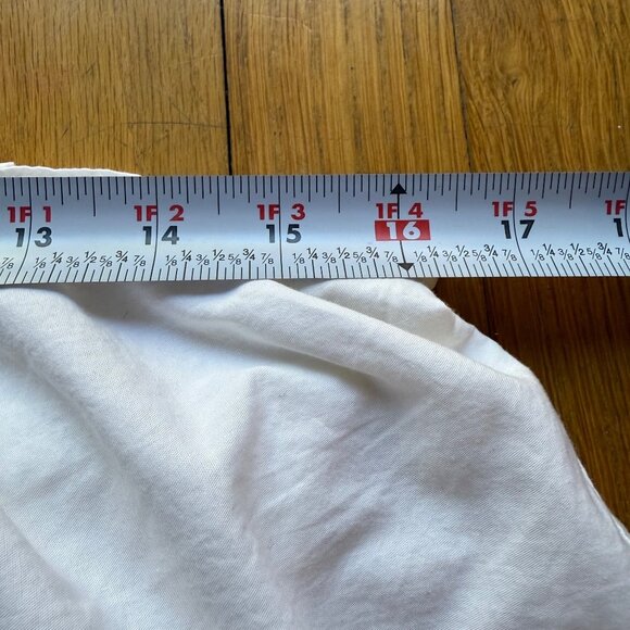 Lovers + Friends Size M Sunset White Kristine Embroidered Hem Strapless Romper - Picture 7 of 12